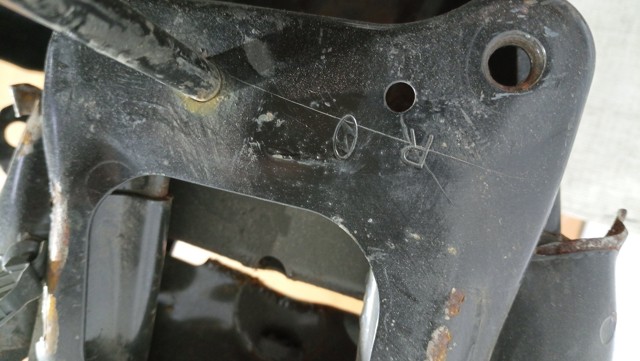 866302W060 HYUNDAI Усилитель заднего бампера купить в Харьков