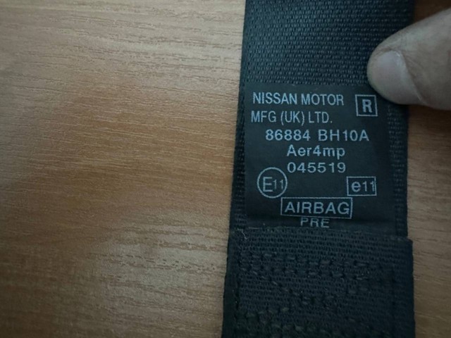 86884BH10A NISSAN Ремень безопасности купить в Ужгород