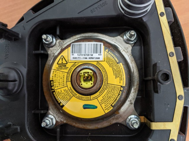 985109U09A NISSAN Подушка безопасности (AIRBAG) водительская купить в Ужгород