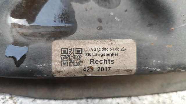 A2423500400 MERCEDES Рычаг (тяга) задней подвески продольный нижний правый купить в Сумы