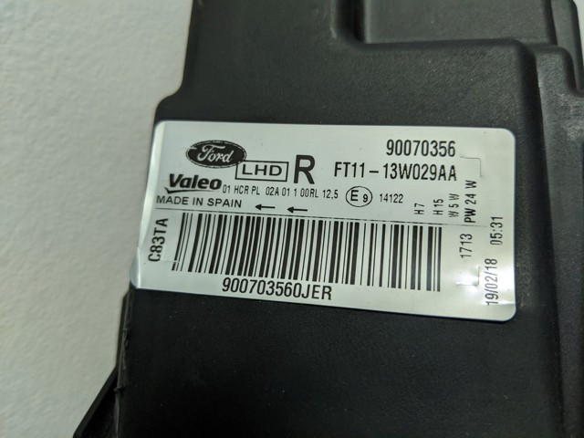 FT1113W029AA Правая фара купить Кривой Рог