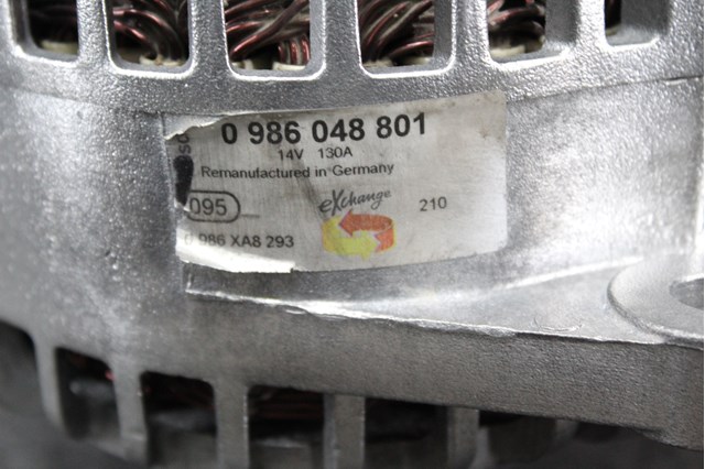 0986048801 BOSCH Генератор купить в Павлоград