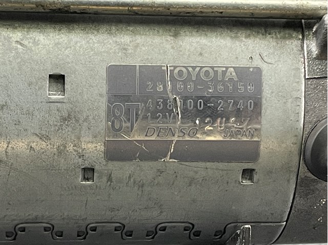 2810036150 TOYOTA Стартер купить в Полтава