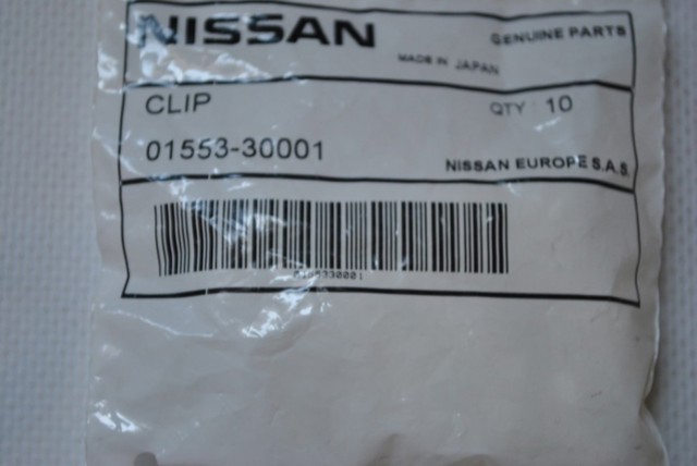 0155330001 NISSAN Пистон (клип) крепления подкрылка переднего крыла купить в Каменское