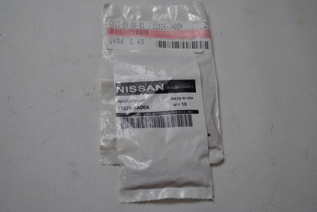 NISSAN 11026JA00A Прокладка пробки поддона двигателя в наличии Харьков