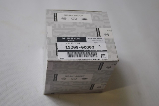 NISSAN 1520800Q0N Фильтр масляный в наличии Ужгород