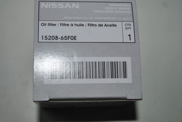NISSAN 1520865F0E Фильтр масляный в наличии Черновцы