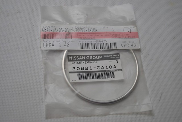 NISSAN 20691JA10A Прокладка приемной трубы глушителя в наличии Львов