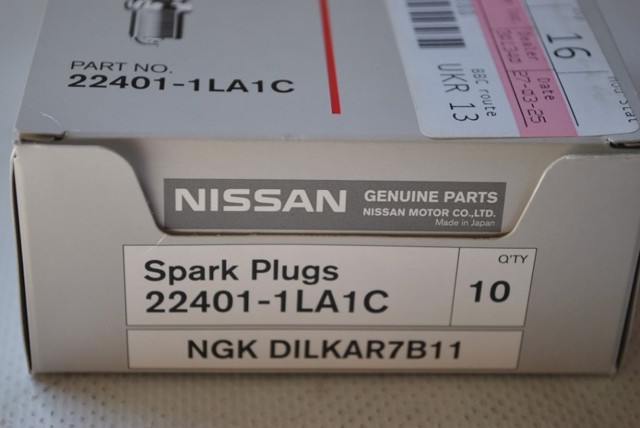 NISSAN 224011LA1C Свечи зажигания в наличии Павлоград