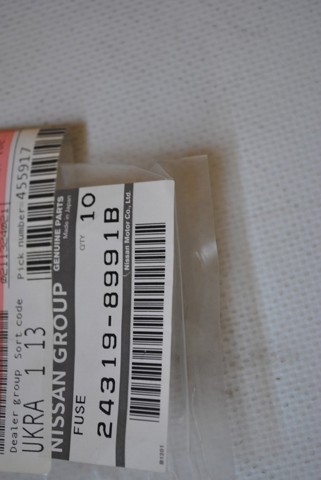 Предохранитель 243198991B NISSAN
