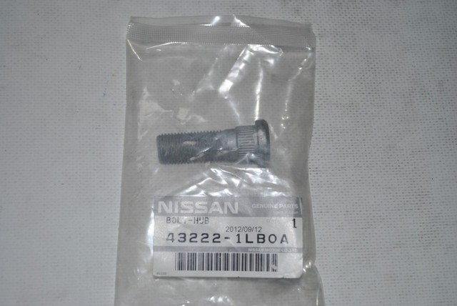 Шпилька колесная, передняя 432221LB0A NISSAN