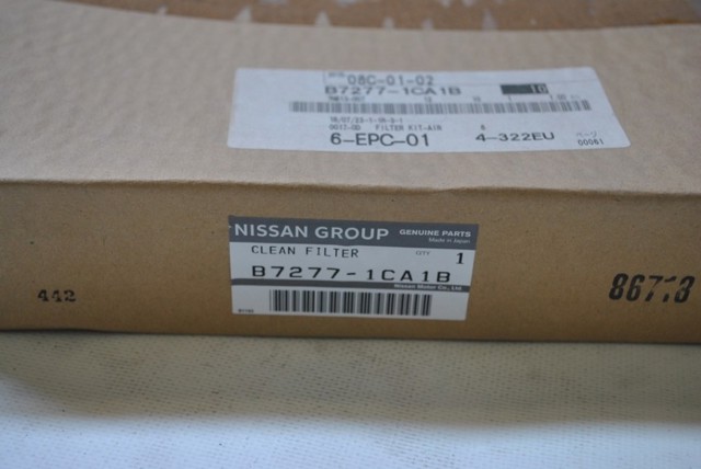 Фильтр салона B72771CA1B NISSAN