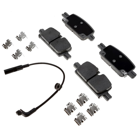 Колодки тормозные задние, дисковые 14D2174CH AC DELCO
