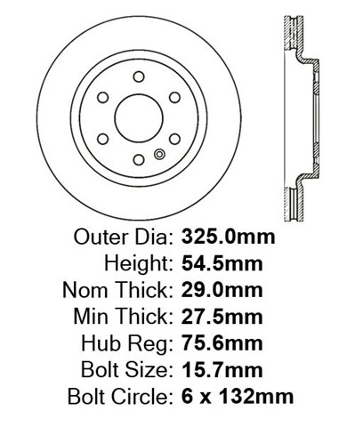 WAGNER BD126467E Передние тормозные диски в наличии Чернигов
