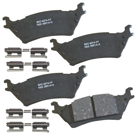 Задние колодки D1602 BENDIX