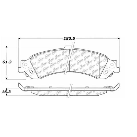 BENDIX MKD834 Колодки тормозные задние дисковые в наличии Ужгород