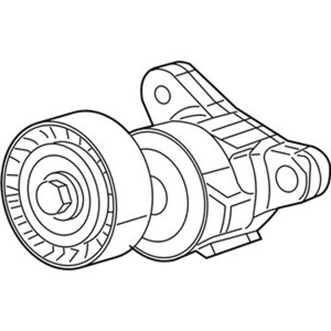 Натяжная планка поликлинового ремня 4627742AB CHRYSLER