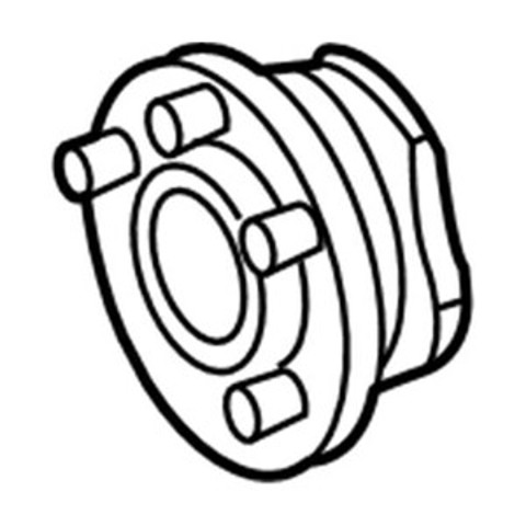 Ступица колеса передняя 4641517AD CHRYSLER