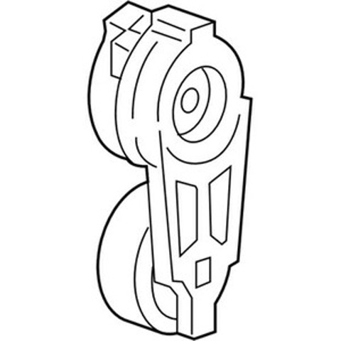 Натяжная планка поликлинового ремня 4861660AA CHRYSLER