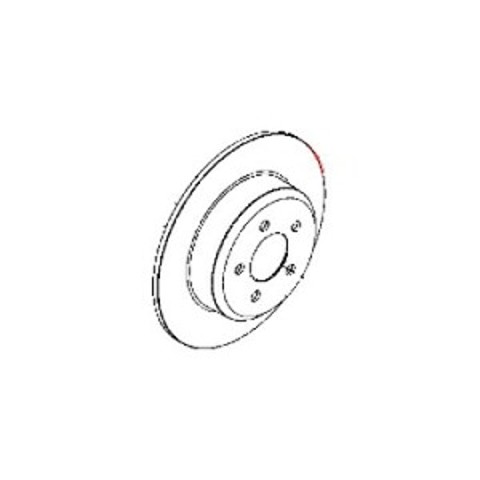 Дисковый тормоз 5290538AC CHRYSLER