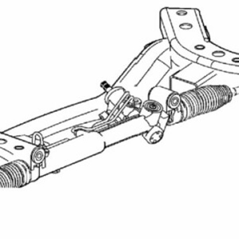 Пыльник рулевого механизма (рейки) 68028832AA CHRYSLER