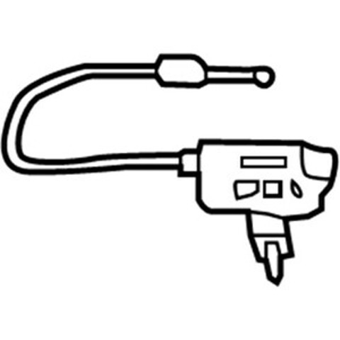 Ручка открывания капота 68257542AA CHRYSLER