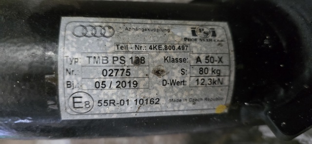 VAG 4KE800491H Траверса фаркопа в наличии Ужгород