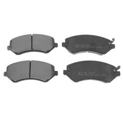 Колодки тормозные передние дисковые 05069201AB CHRYSLER
