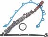 Прокладка крышки двигателя передний + сальник коленвала передний TCS45117
