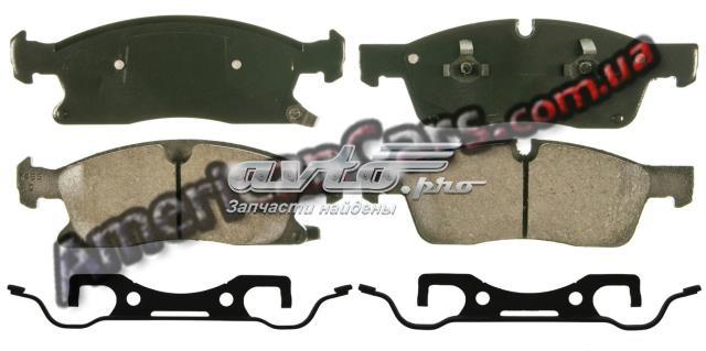 Колодки тормозные передние дисковые ZD1455 WAGNER