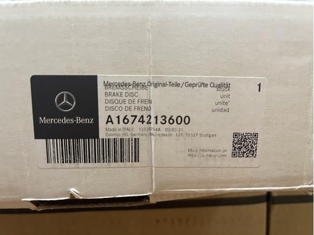 Ротор тормозной 1674213600 MERCEDES
