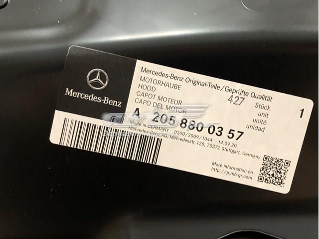 Капот двигателя 2058800357 MERCEDES