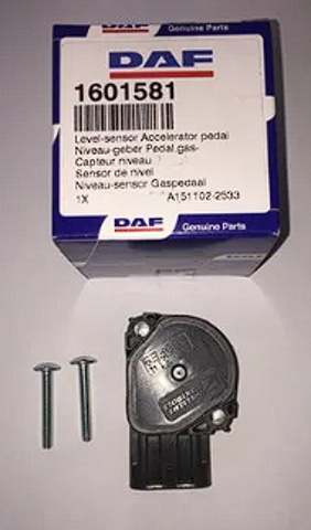 DAF 1601581 Датчик положения педали акселератора (газа) в наличии Кривой Рог