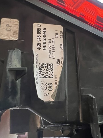 4G5945095D VAG Фонарь задний левый внешний купить в Винница