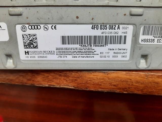 Радиоприемник 4F0035082A VAG