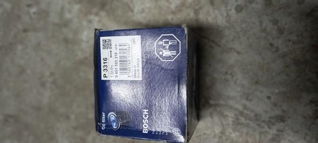 BOSCH P3316 Фильтр масляный в наличии Кривой Рог