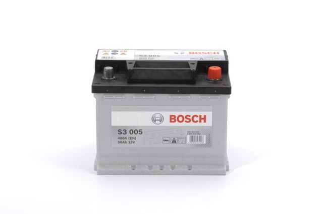 Autooil bosch s3 акумулятор 12в/ 56а-год./480а 242175190 13.47кг виводи -+ 0092S30050