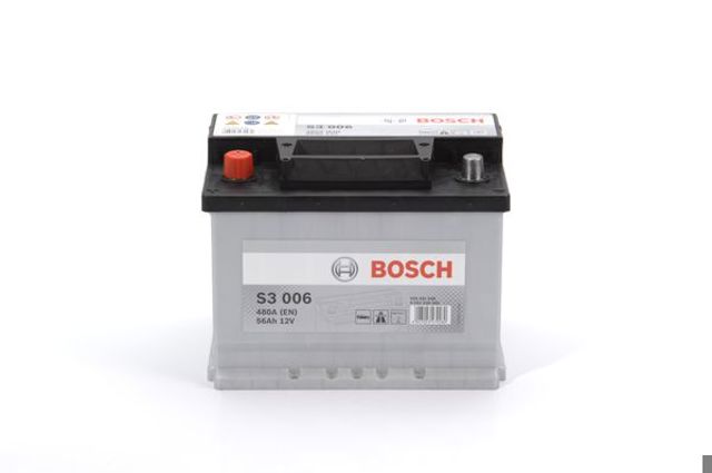 Autooil bosch s3 акумулятор 12в/ 56а-год./480а 242175190 13.47кг виводи +- 0092S30060