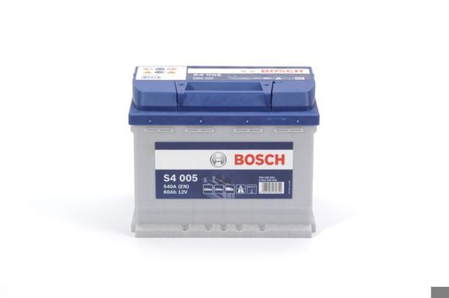 Autooil bosch s4 акумулятор 12в / 60а-год / 540a / 242175190 / 1469кг виводи -+ 0092S40050