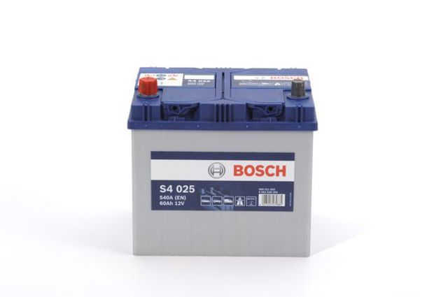 Autooil bosch s4 asia акумулятор 12в / 60а-год / 540a / 232173225 1411кг виводи +- 0092S40250