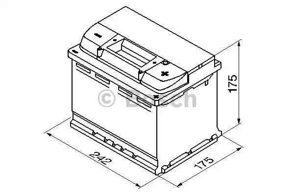 Автомобильная батарея 0092S50040 BOSCH