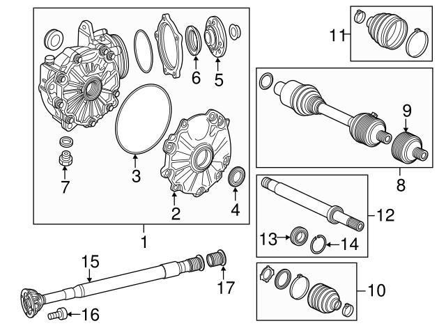 MERCEDES 0139971946 Сальник редуктора переднего моста в наличии Винница