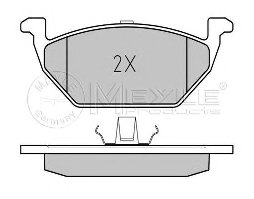MEYLE 0252313019A Колодки тормозные передние дисковые в наличии Винница