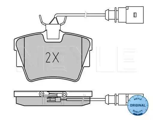 Задние дисковые колодки Форд Галакси 1 VY