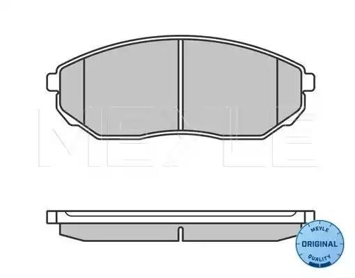 MEYLE 0252409217W Колодки тормозные передние дисковые в наличии Ужгород