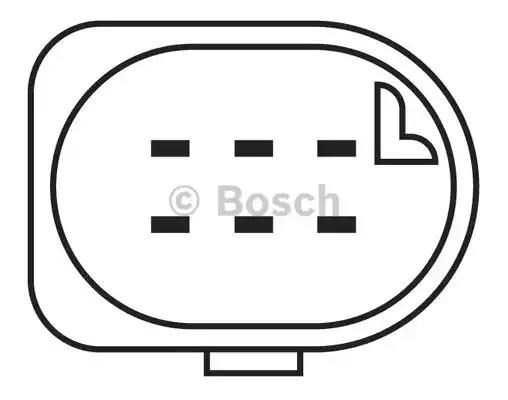 BOSCH 0258017098 Лямбда-зонд, датчик кислорода до катализатора в наличии Каменское