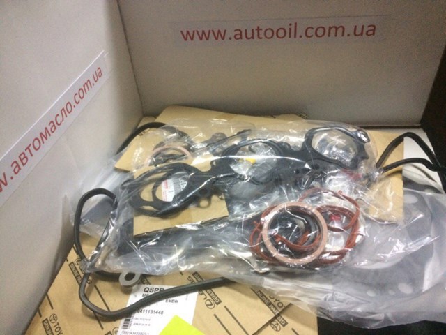 Комплект прокладок на двигатель 0411131445 TOYOTA