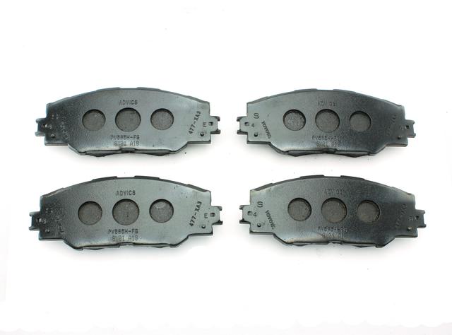0446542180 TOYOTA Колодки тормозные передние дисковые купить в Ужгород