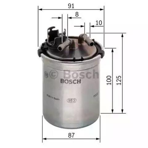 Фильтр тонкой очистки топлива 0450906426 BOSCH