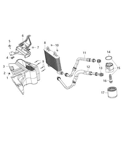 04884899AC CHRYSLER Фильтр масляный купить в Днепр